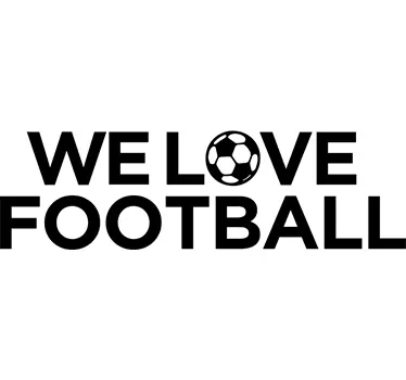 Adesivo de parede alusivo ao futebol - TenStickers