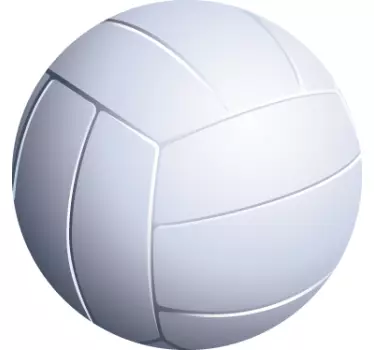 Adesivo de parede infantil voleibol - TenStickers