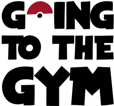 Adesivo de parede pokemnon gym - TenStickers