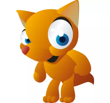 Adesivo de parede raposa crianças - TenStickers