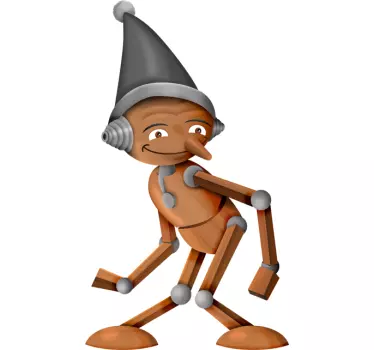 Adesivo de pinóquio - TenStickers