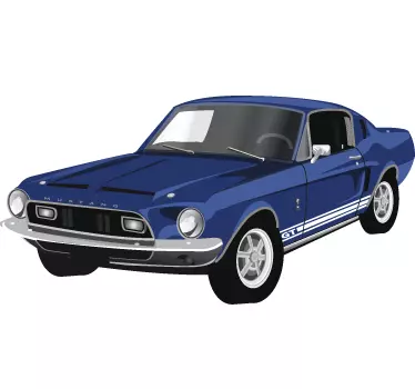 Adesivo decorativo ford mustang - TenStickers