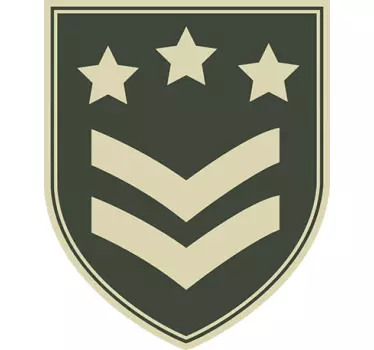 Adesivo emblema militar - TenStickers