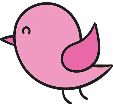 Adesivo infantil ilustração pássaros - TenStickers