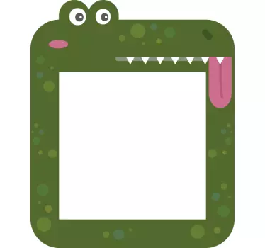 Adesivo interruptor crocodilo - TenStickers
