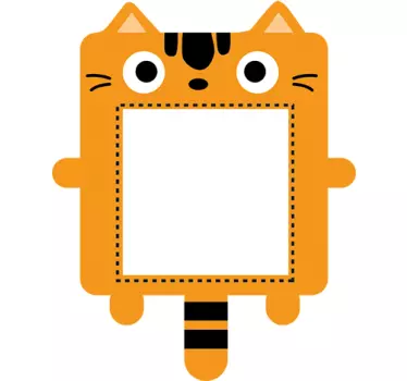 Adesivo interruptor gato - TenStickers