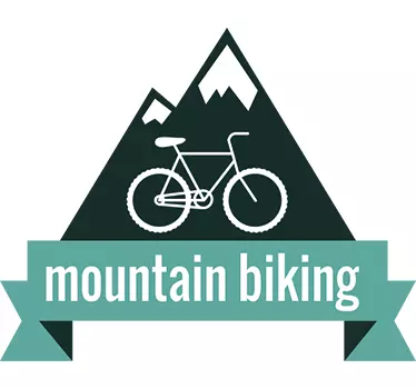 Adesivo Mountain Biking - TenStickers
