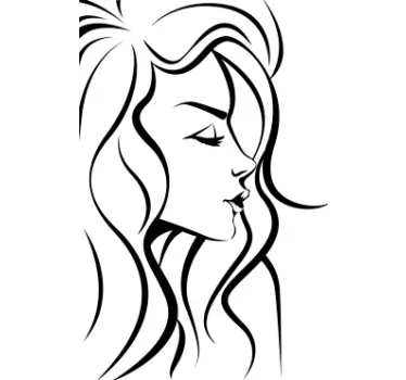 Autocolantes de pessoas mulher - TenStickers