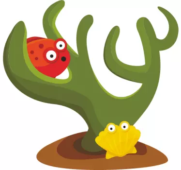 Autocolantes animais Mar infantil - TenStickers