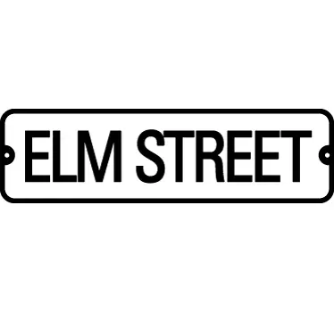 Autocolante de parede Elm Street - TenStickers