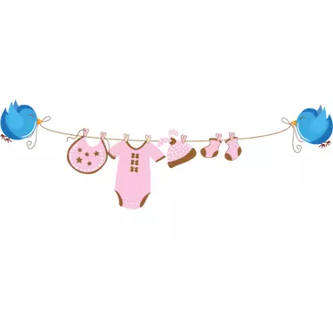 Autocolante de parede estendal infantil - TenStickers