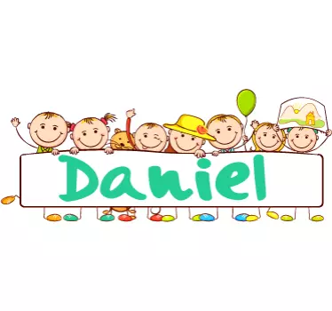 Autocolante decorativo bebé personalizável - TenStickers