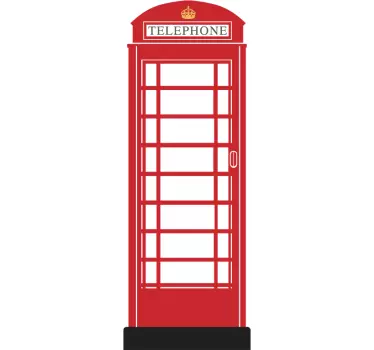 Autocolante decorativo cabine telefónica Londres - TenStickers