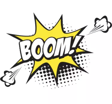 Autocolantes para quarto infantil boom - TenStickers