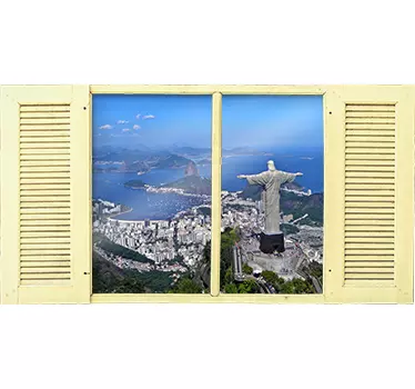Autocolante decorativo Cristo Redentor - TenStickers