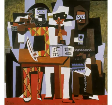Autocolante decorativo cubismo Picasso - TenStickers