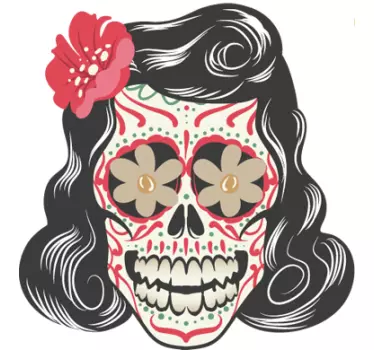 Autocolante decorativo Dia dos Mortos no México - TenStickers