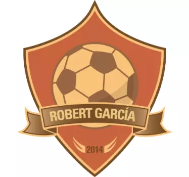 Autocolante decorativo emblema personalizado - TenStickers