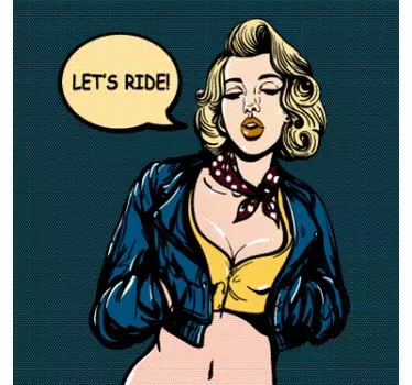 Autocolante decorativo estilo comic - TenStickers