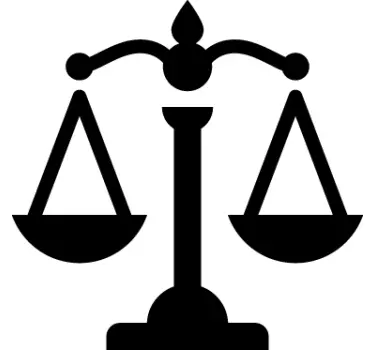 Autocolante decorativo icone da justiça - TenStickers