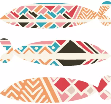 Autocolante decorativo sardinhas - TenStickers