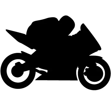 Autocolante decorativo silhueta mota - TenStickers