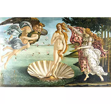 Autocolante decorativo Vénus de Botticelli - TenStickers