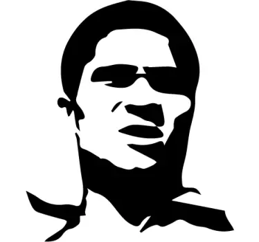 Autocolante decorativo futebol Jogador portugal - TenStickers