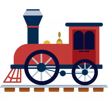 Autocolante infantil Comboio - TenStickers