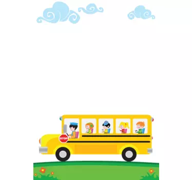 Autocolante infantil escolinha - TenStickers