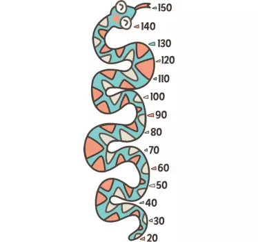 Autocolantes para casa medidor serpente - TenStickers
