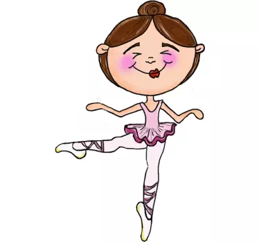 Autocolante para bebé bailarina - TenStickers