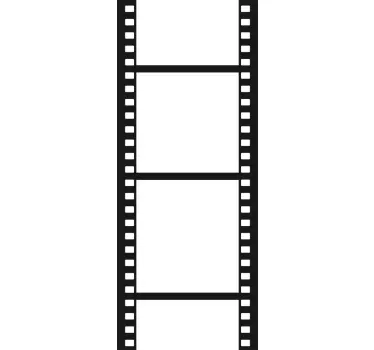 Autocolante para portas rolo de filme  - TenStickers