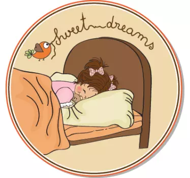Autocolante para quarto infantil sweet dreams - TenStickers