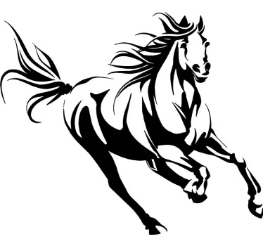 Autocolantes para animais de quinta cavalo a galope - TenStickers