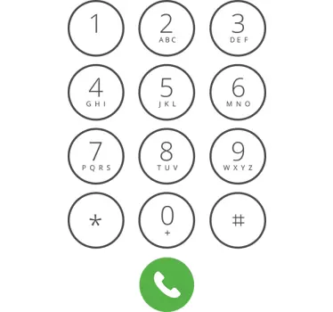 Autocolante teclado Iphone - TenStickers