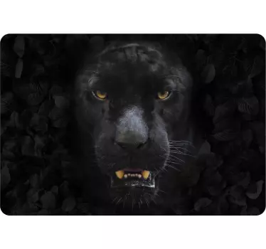 Autocolante para PC pantera negra - TenStickers
