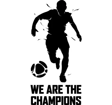 Autocolantes para quarto infantil Somos os Campeões - TenStickers