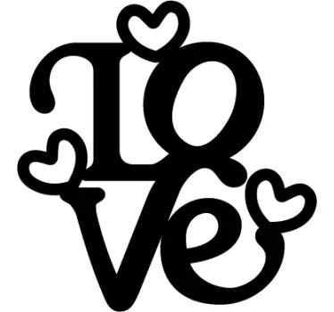 Autocolantes do dia de S. Valentim Amor dia dos namorados - TenStickers