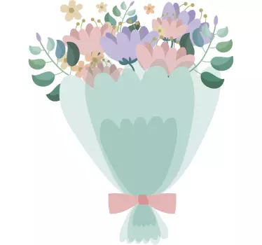 Autocolantes flores Flores vintage - TenStickers