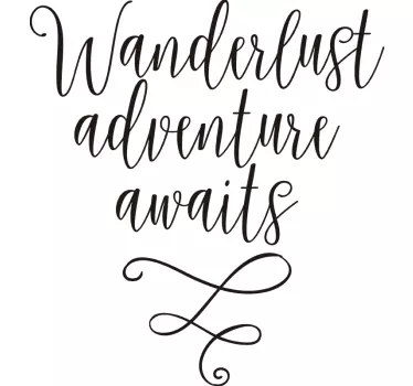 Autocolantes de viagens e aventuras aventuras à espera - TenStickers