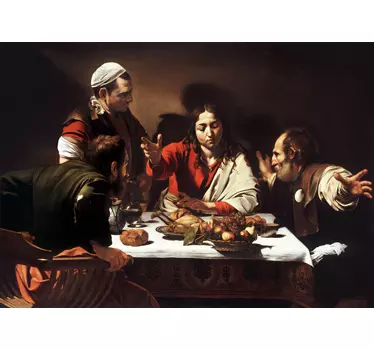Autocolantes decorativos de arte Pintura de Caravaggio - TenStickers