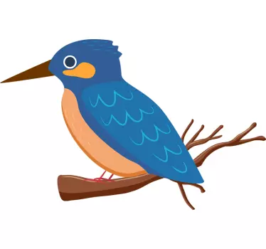 Autocolantes decorativos de pássaros e aves martim-pescador - TenStickers