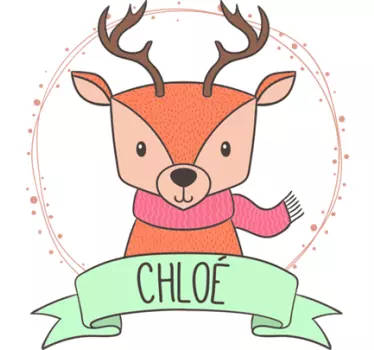 Autolante infantil natal - TenStickers