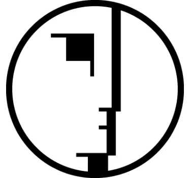 Logotipo decorativo de vinil bauhaus - TenStickers