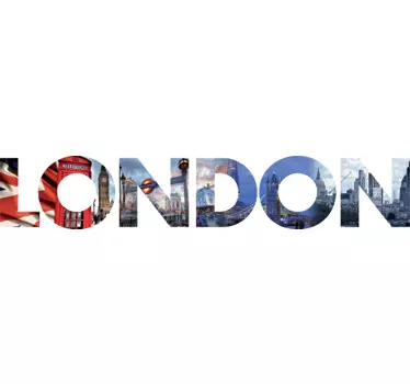 Mural de parede imagens de Londres - TenStickers