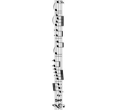 Mural de parede primeira sinfonia de Beethoven - TenStickers