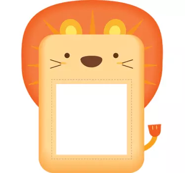 Autocolante infatil leaozinho - TenStickers