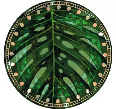 Relógio decorativo da selva - TenStickers