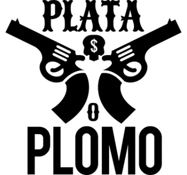 Sticker com frase de Pablo Escobar - TenStickers
